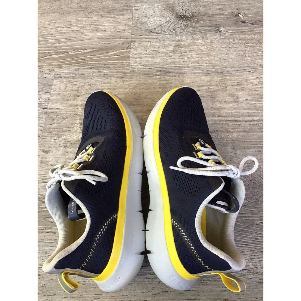 Cole Haan Zerogrand 360 Men's Size 11 Journey Runner Blue Yellow Gray C34346